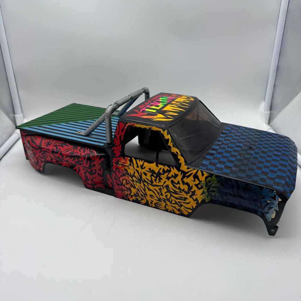 Vintage Tamiya RCC Blackfoot Ford F150 Custom RC Truck Body Shell Custom Paint